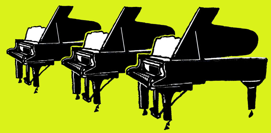 Piano-illustratie