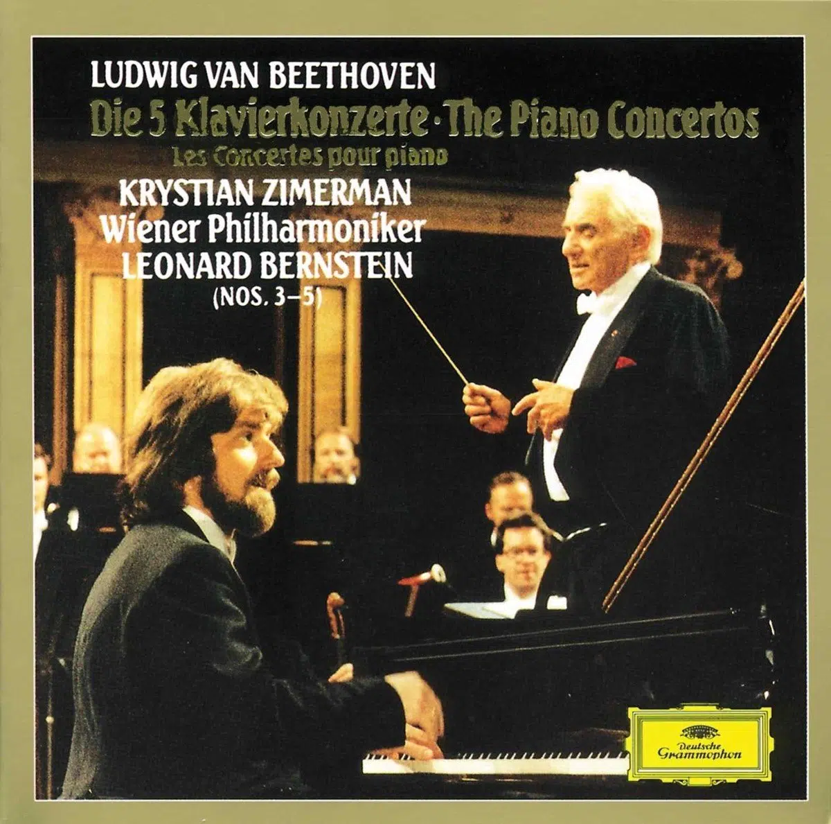 wiener philharmonicer en bernstein - beethoven pianoconcerten